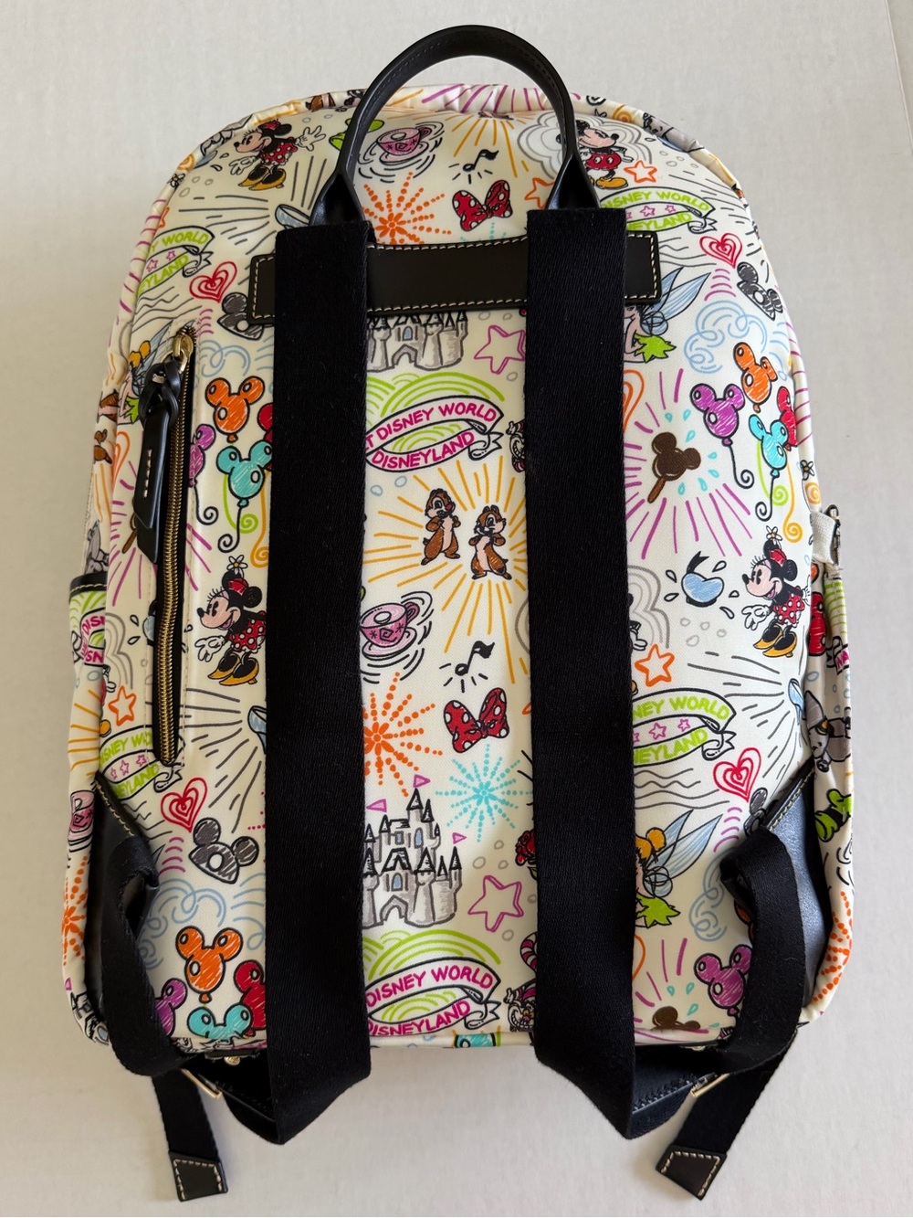 Dooney & Bourke Disney Sketch Print Backpack - Picture 4 of 11